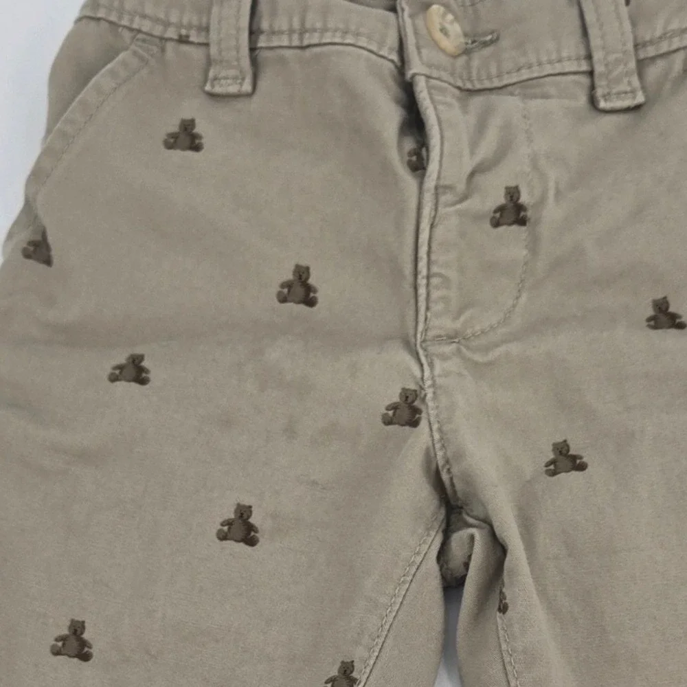 Gymboree Embroidered Puppy Hoodie 12-24M & Baby Gap‎ Teddy Bear Pants 18-24M